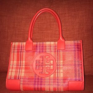 Tory Burch tweed purse authentic
